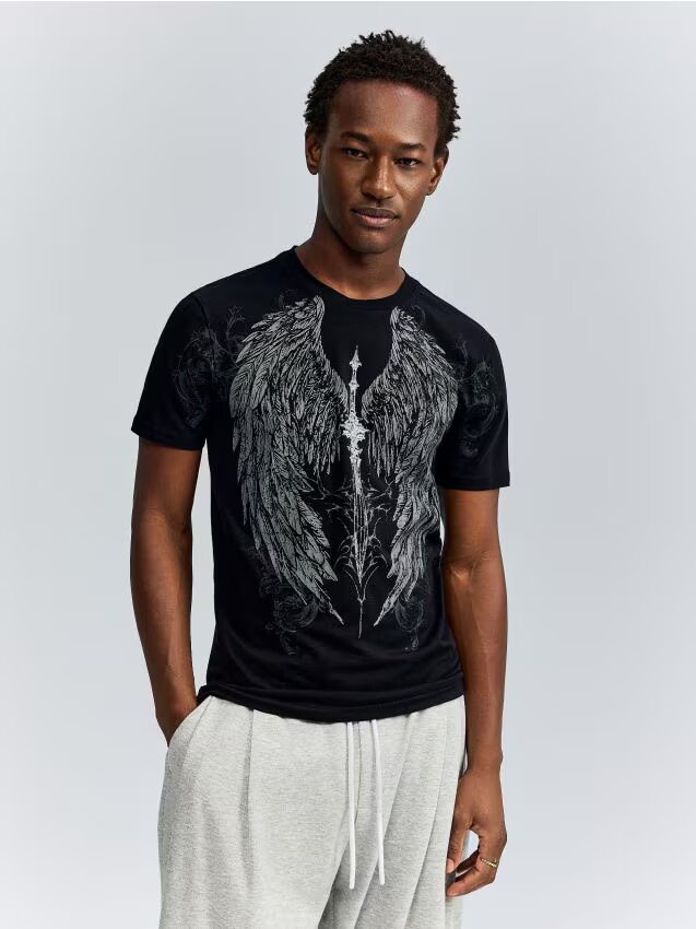 House Tricou cu imprimeu
