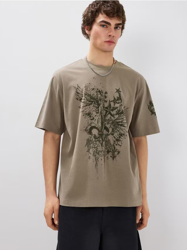 House Tricou cu imprimeu