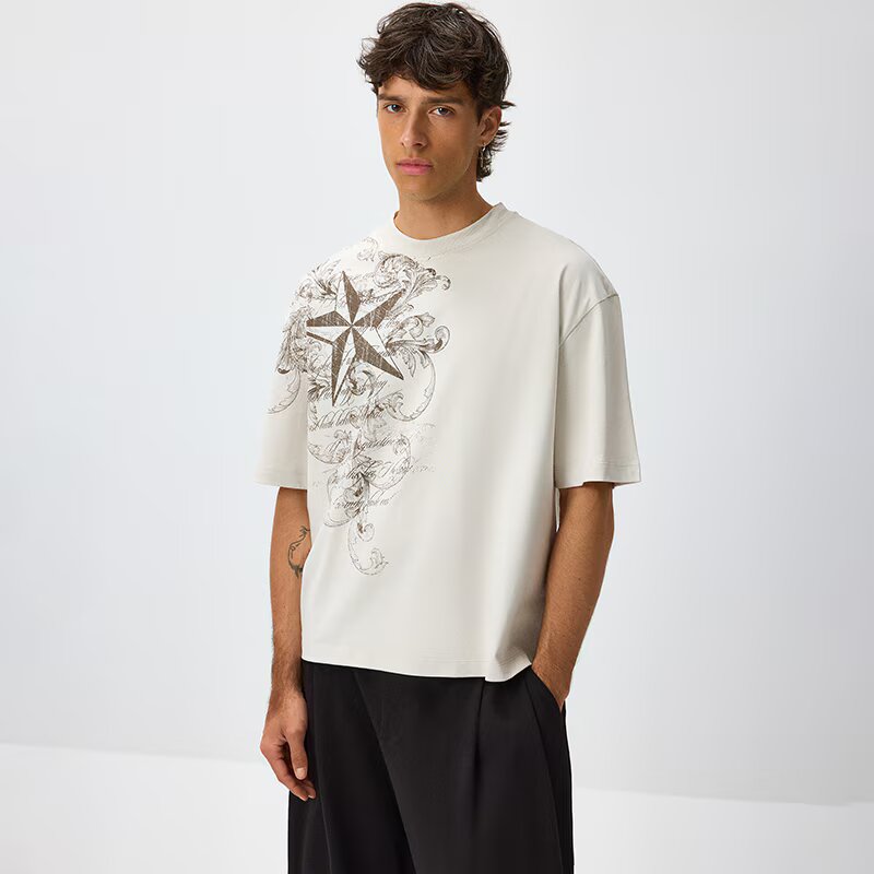 House Tricou cu imprimeu