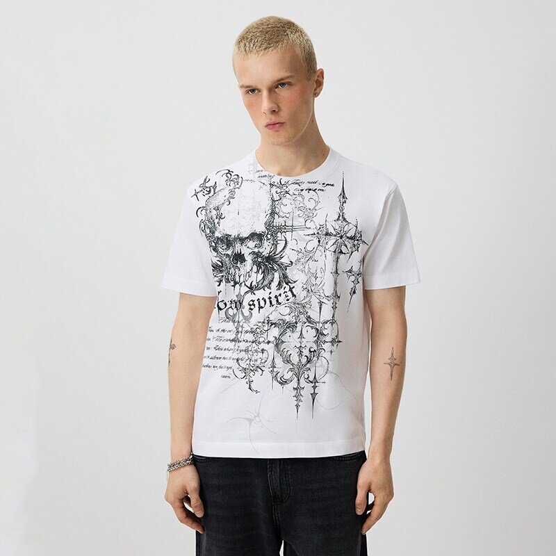 House Tricou cu imprimeu
