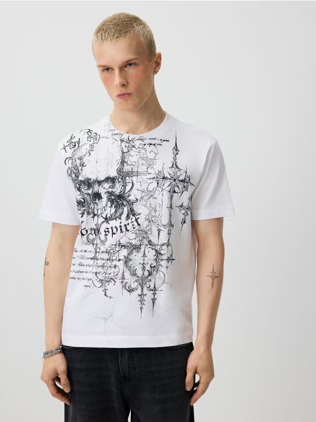 House Tricou cu imprimeu
