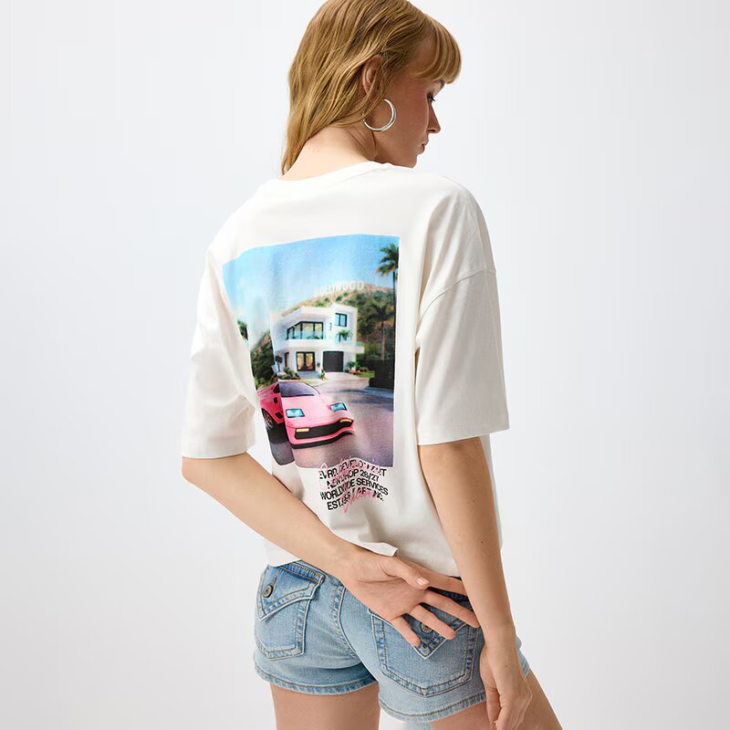 House Tricou cu imprimeu
