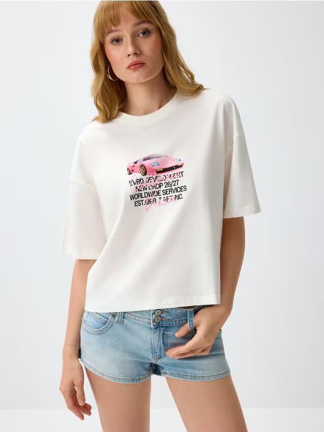 House Tricou cu imprimeu