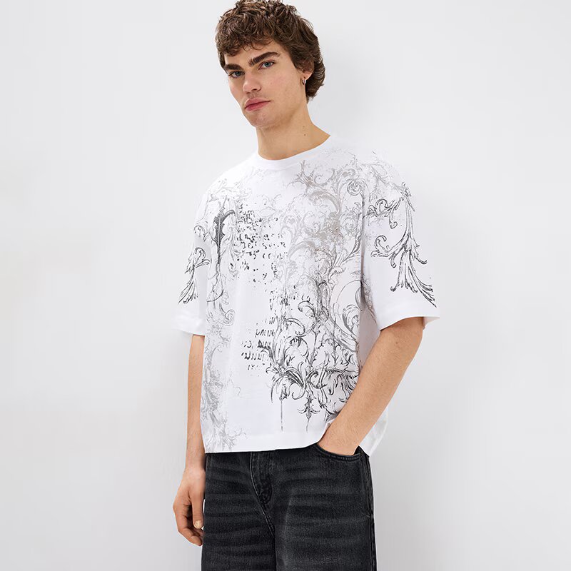 House Tricou cu imprimeu