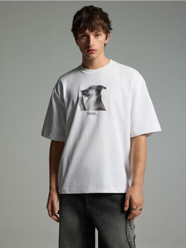 House Tricou cu imprimeu