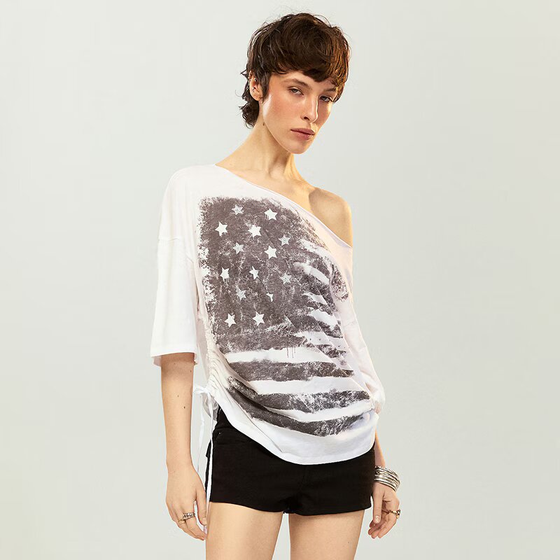 House Tricou cu imprimeu