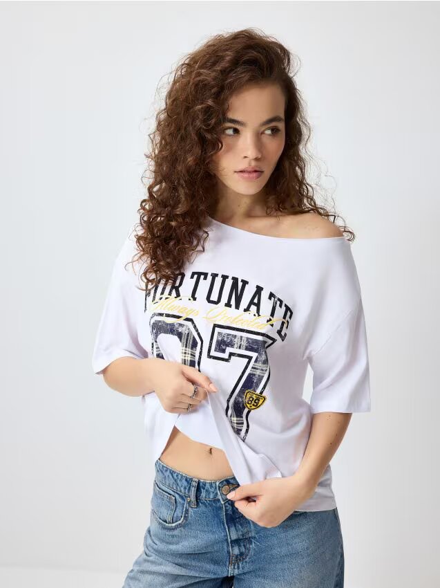 House Tricou cu imprimeu