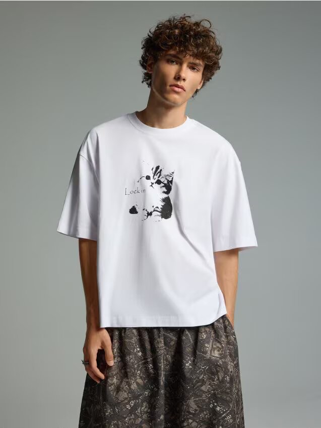 House Tricou cu imprimeu