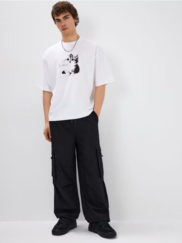 House Tricou cu imprimeu