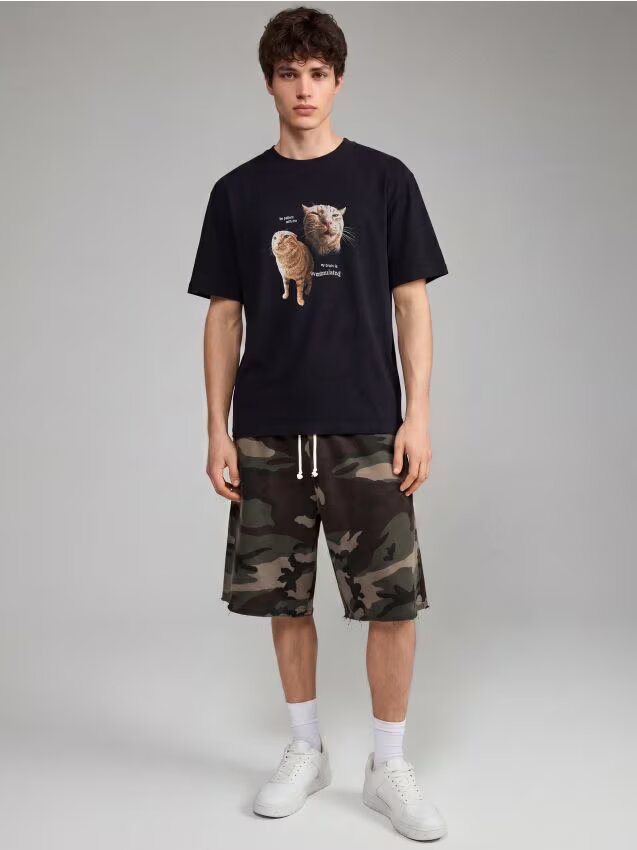 House Tricou cu imprimeu