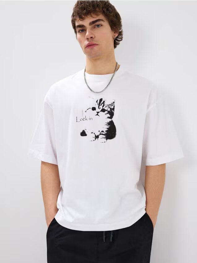 House Tricou cu imprimeu