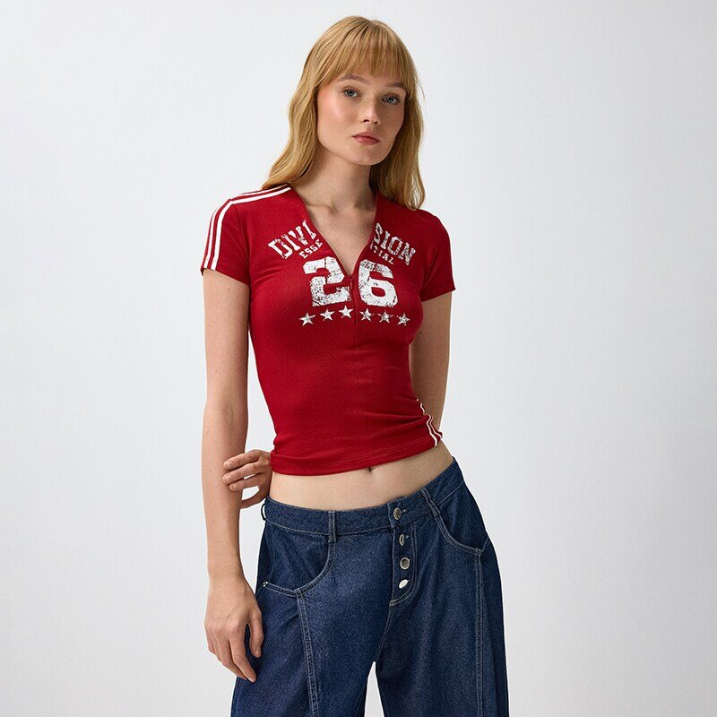 House Tricou cu imprimeu