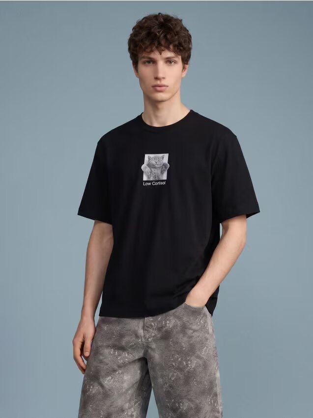 House Tricou cu imprimeu