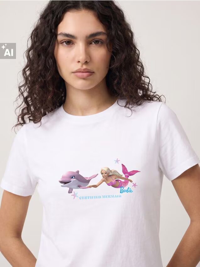 House Tricou cu imprimeu BARBIE
