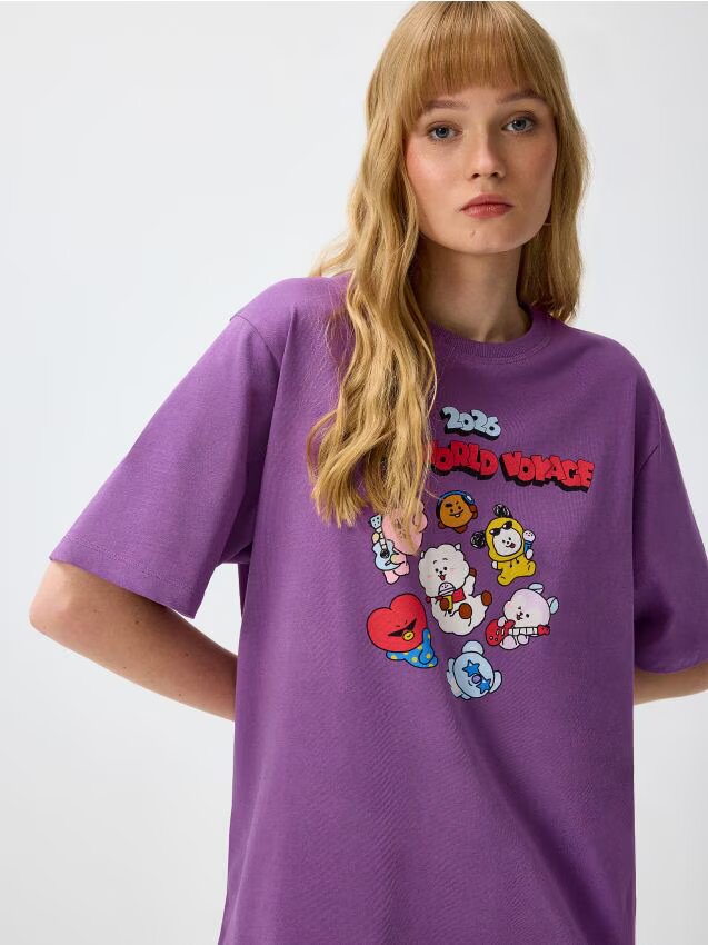 House Tricou cu imprimeu BT21