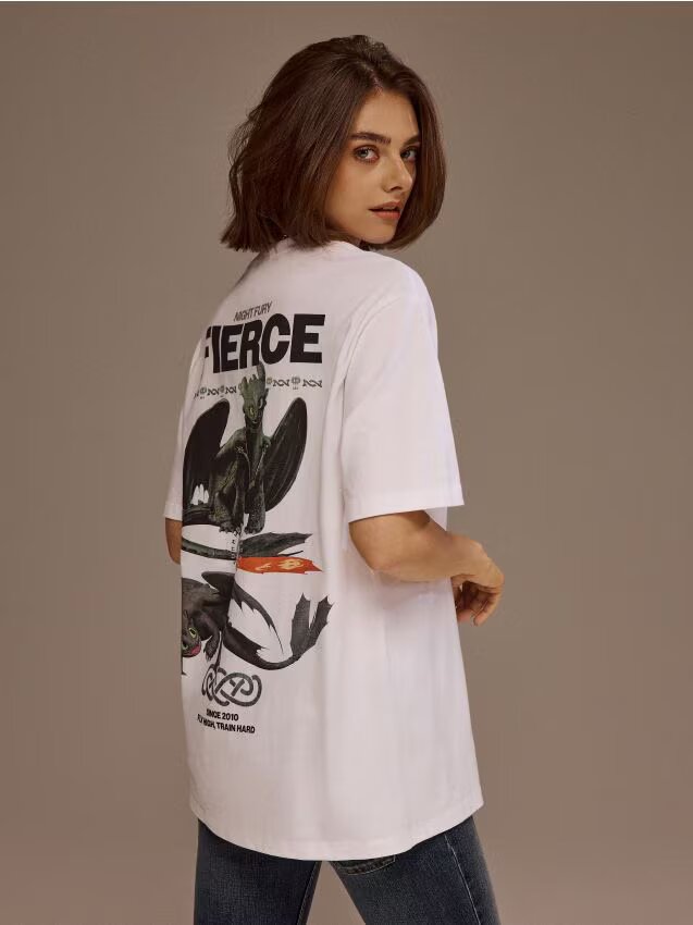 House Tricou cu imprimeu Dragons