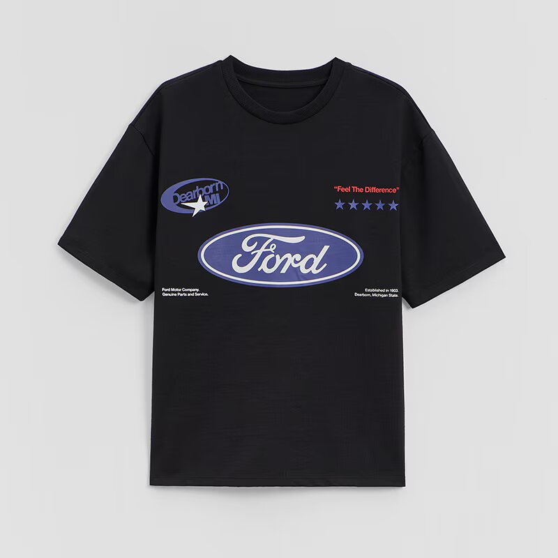 House Tricou cu imprimeu Ford