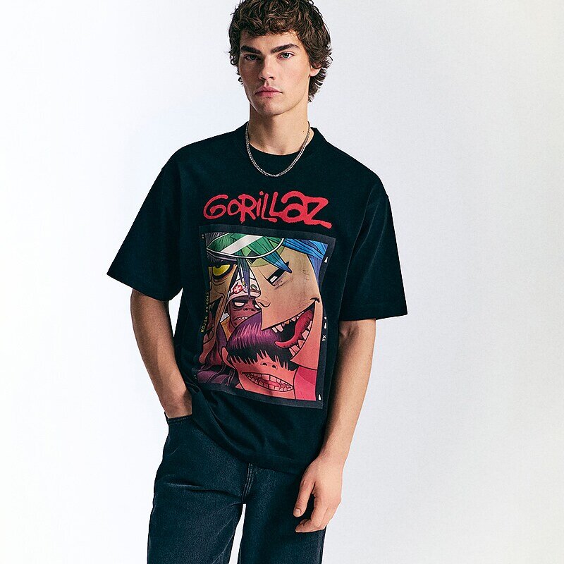 House Tricou cu imprimeu Gorillaz