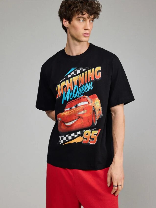 House Tricou cu imprimeu Lightning McQueen