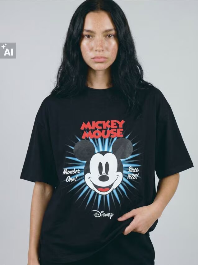 House Tricou cu imprimeu Mickey Mouse