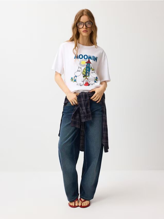 House Tricou cu imprimeu Moomin