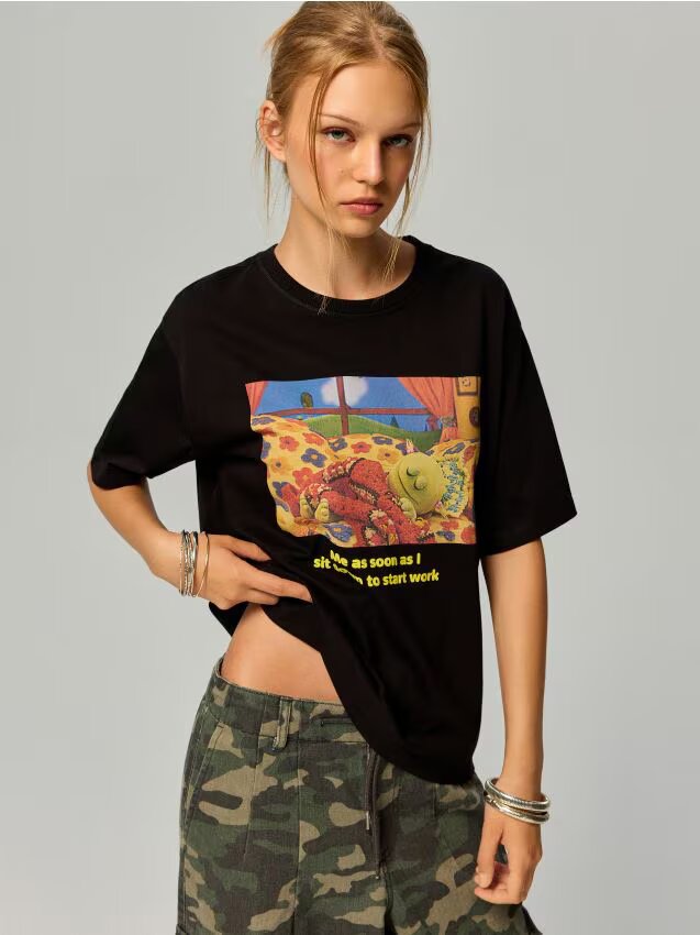 House Tricou cu imprimeu Nanalan'