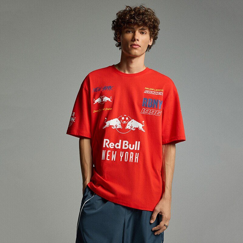 House Tricou cu imprimeu New York Red Bull