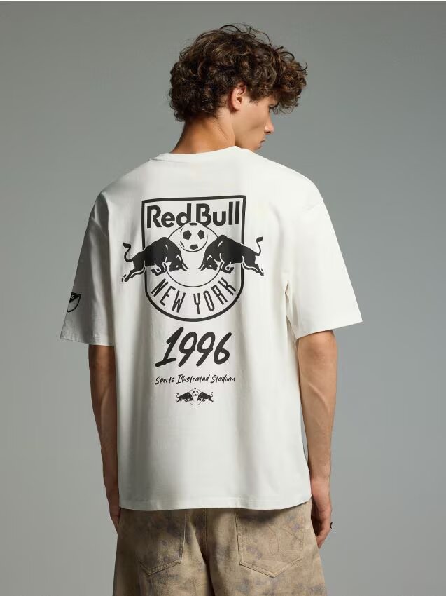 House Tricou cu imprimeu New York Red Bull