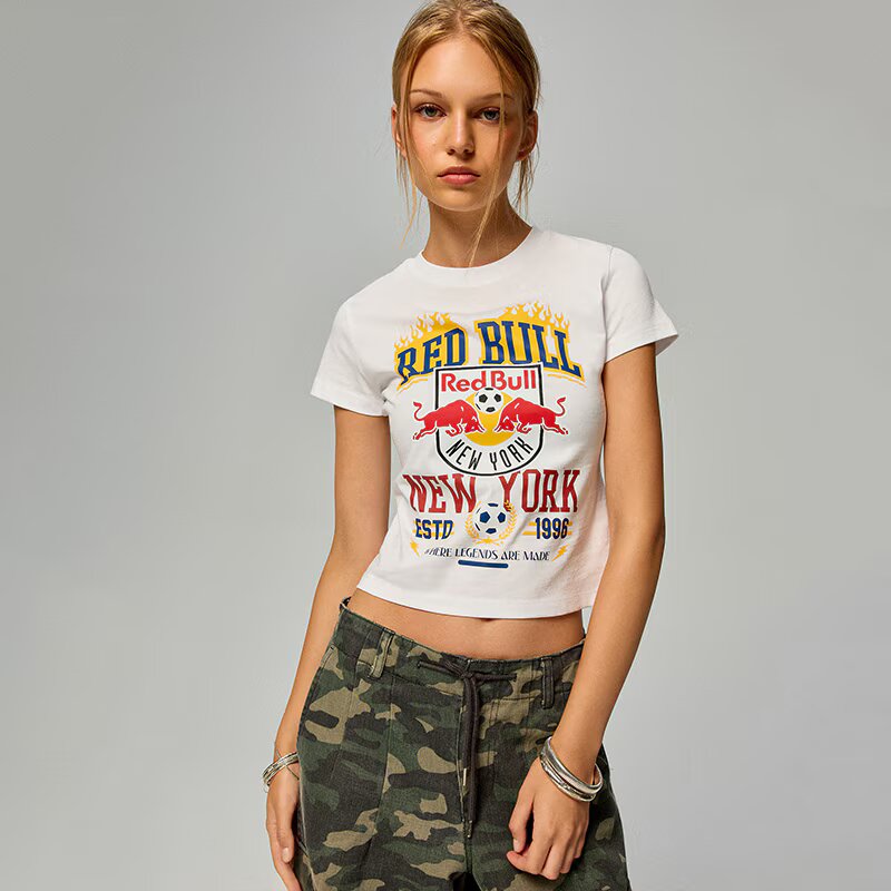 House Tricou cu imprimeu New York Red Bull