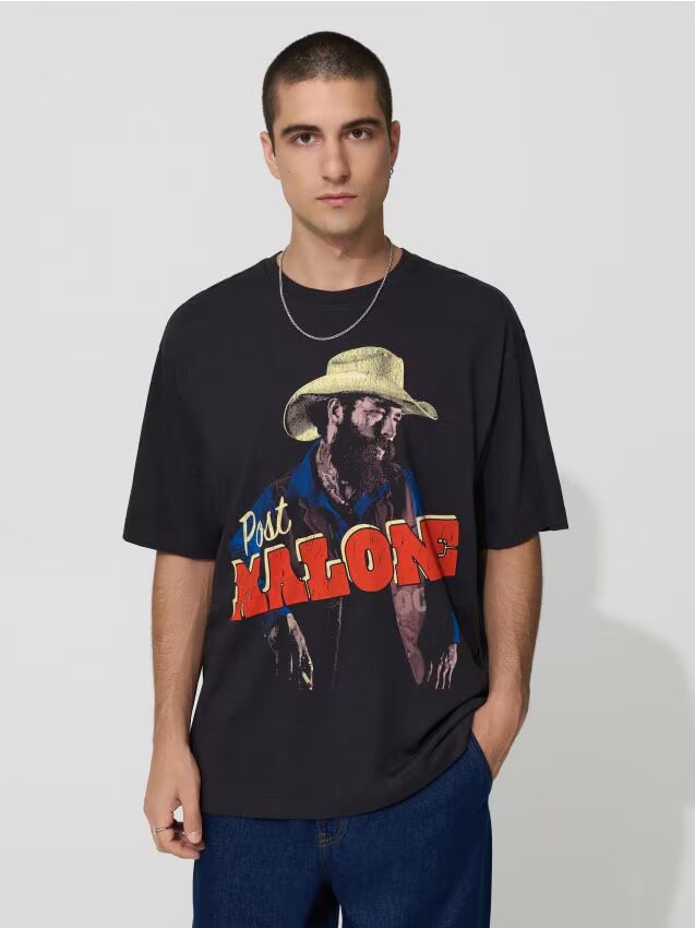 House Tricou cu imprimeu Post Malone