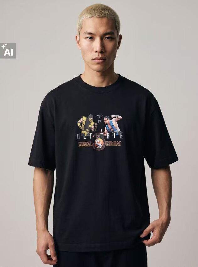 House Tricou cu imprimeu Ultimate Mortal Kombat