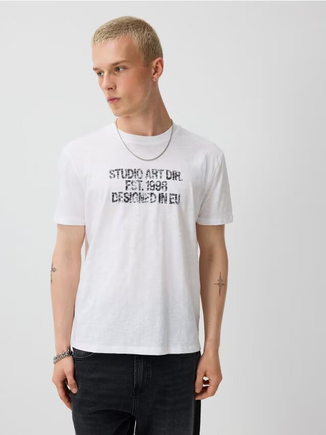 House Tricou cu inscripție