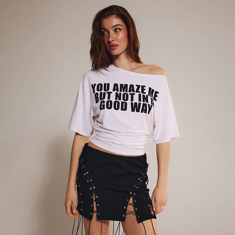 House Tricou cu inscripție x Klaudia Sadownik
