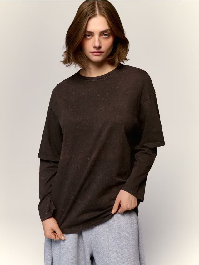 House Tricou cu mânecă lungă