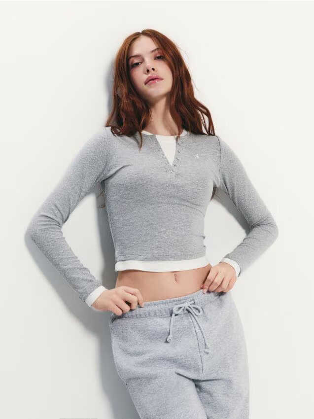 House Tricou cu mânecă lungă