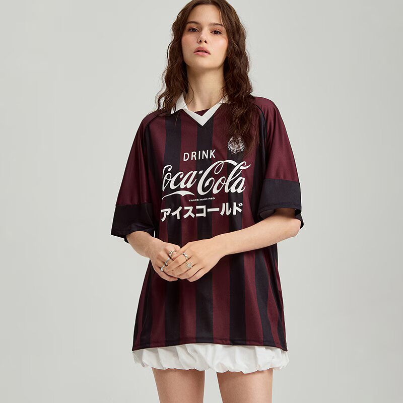 House Tricou oversize cu imprimeu Coca-Cola
