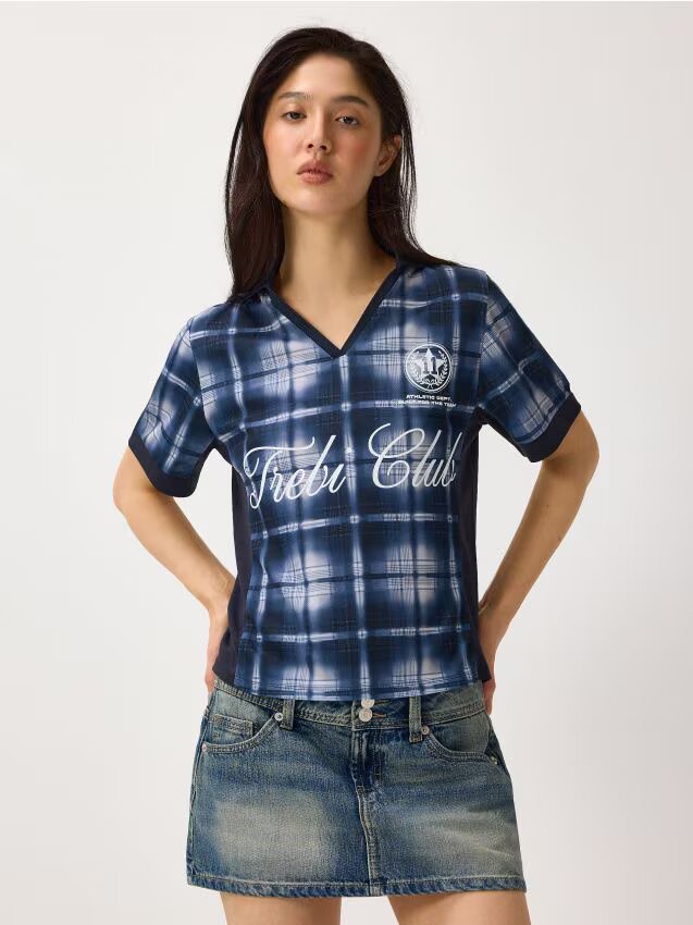 House Tricou polo cu imprimeu