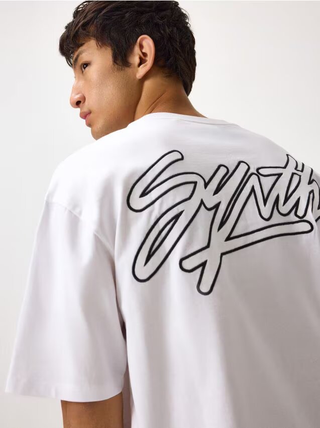 House Tricou scurt cu imprimeu