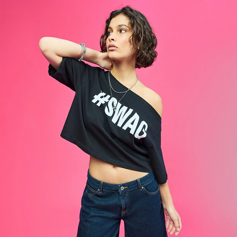 House Tricou scurt cu imprimeu