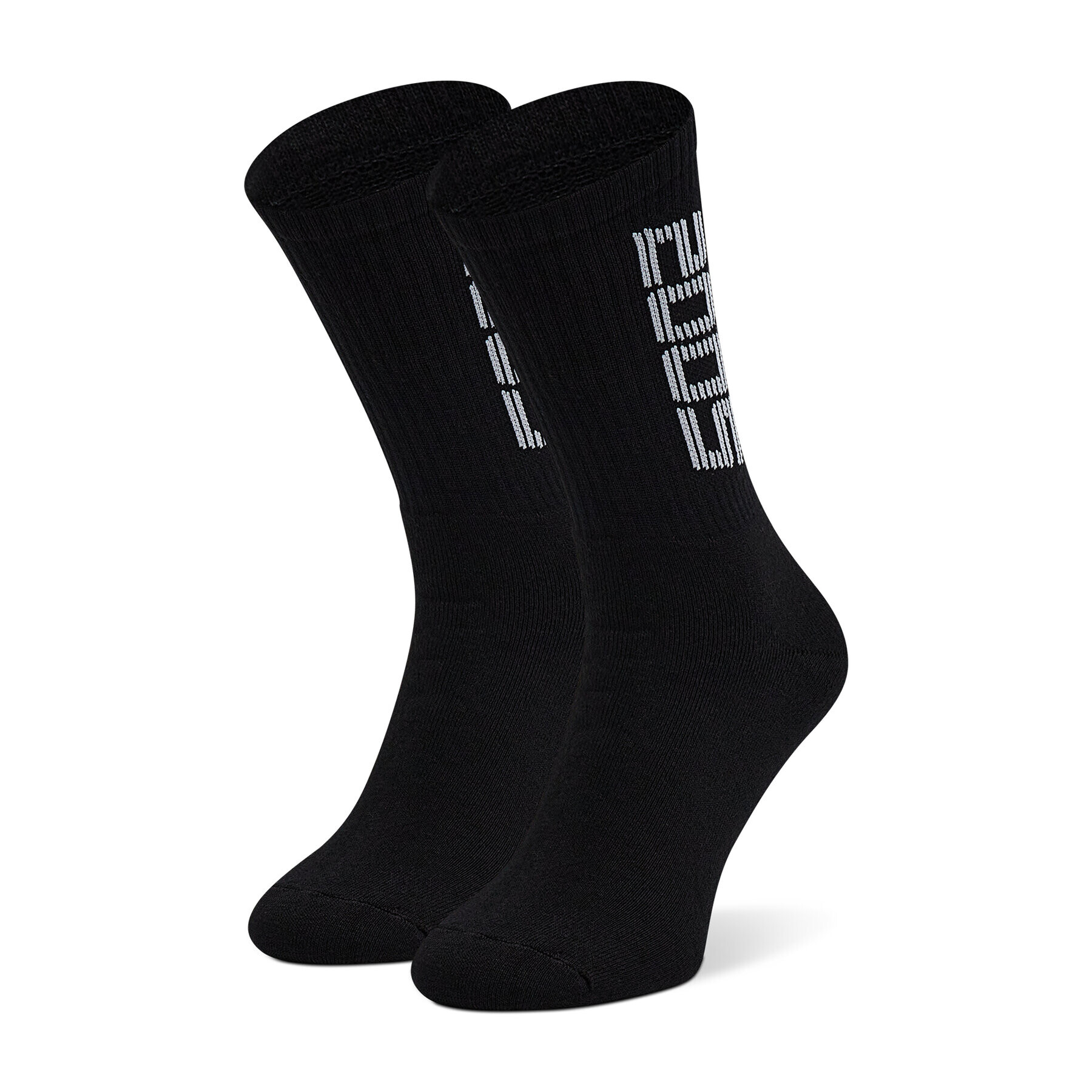 2005 Șosete Înalte Unisex Vertical Socks Negru - Pled.ro