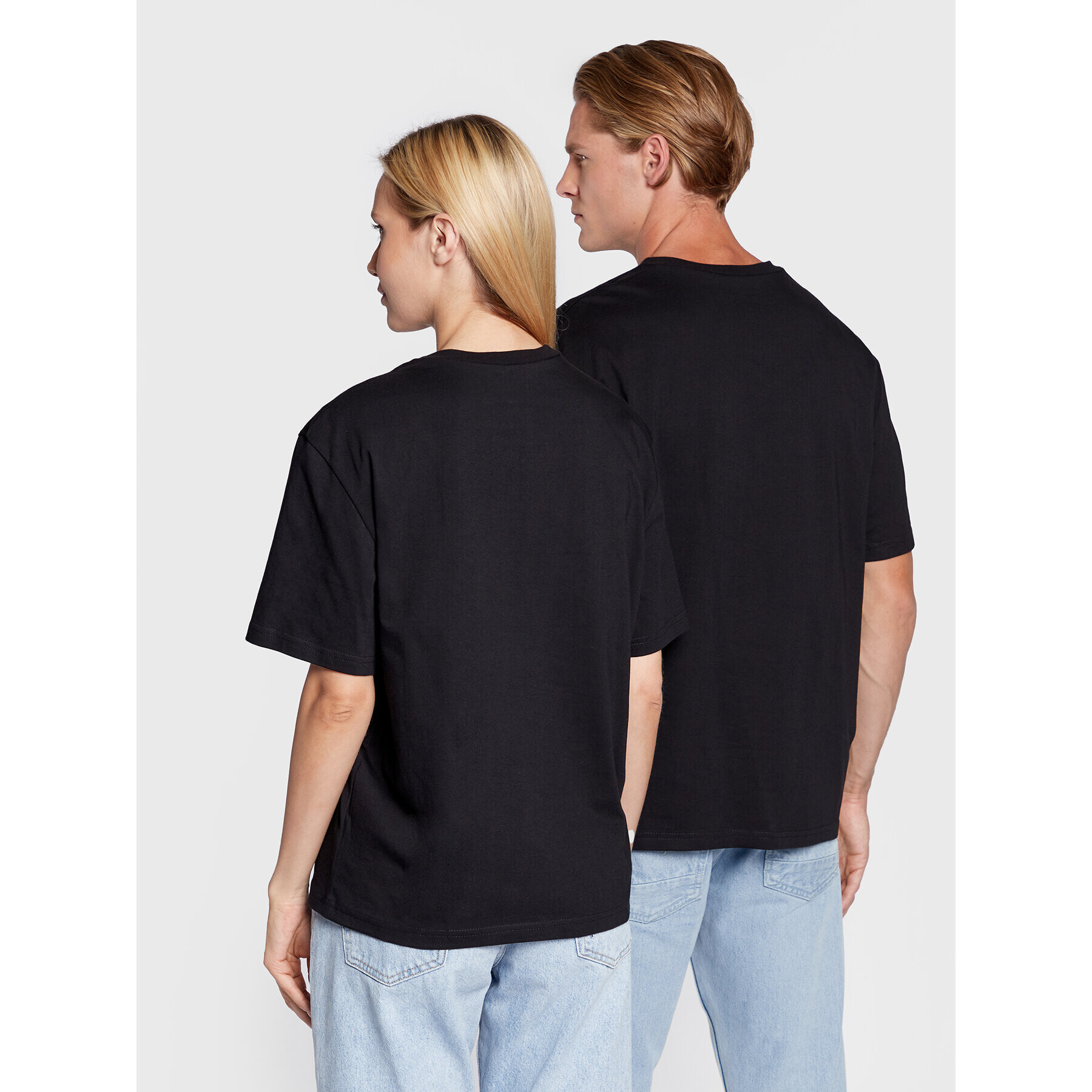 2005 Tricou Unisex Holo Negru Relaxed Fit - Pled.ro