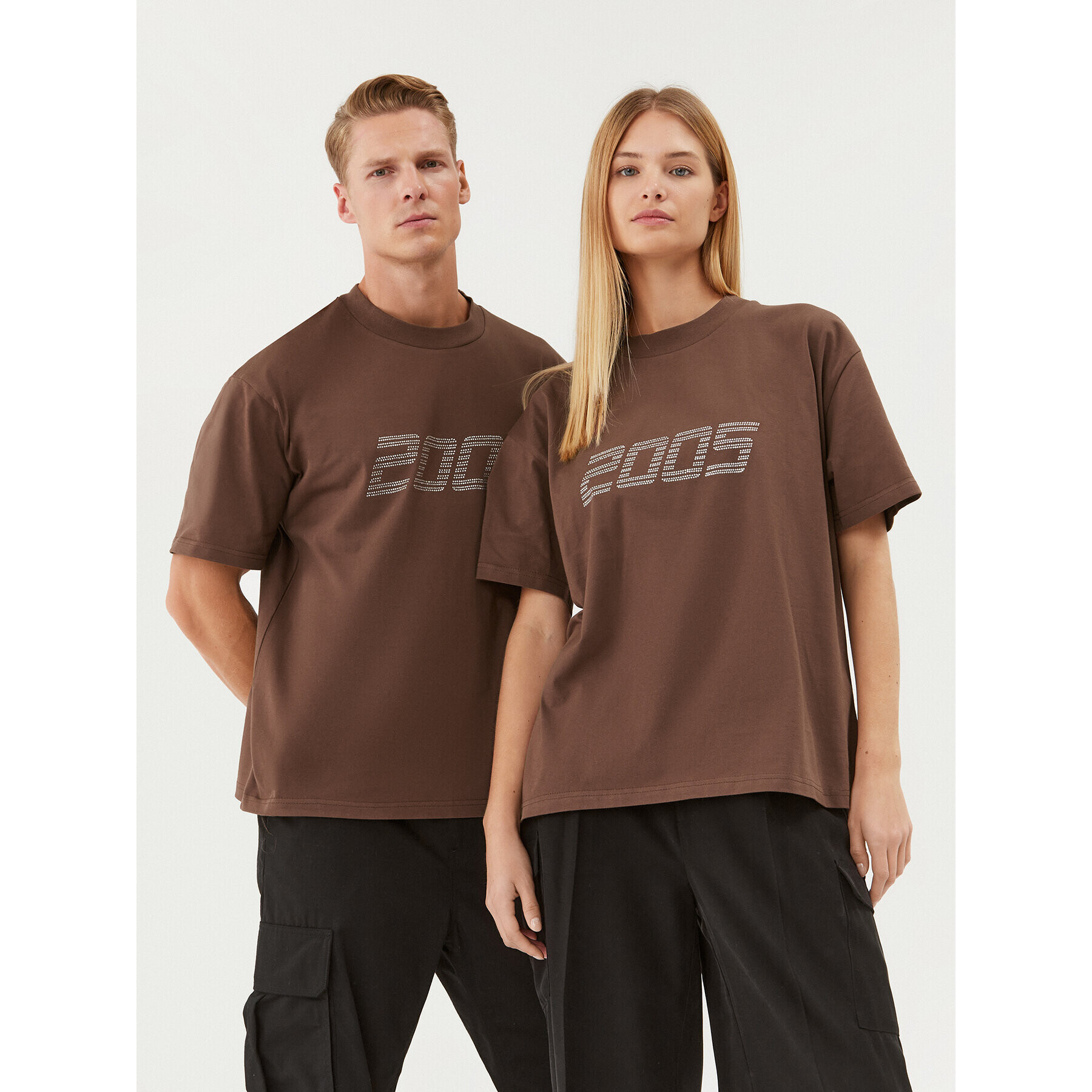 2005 Tricou Unisex Signature Tee Maro Regular Fit - Pled.ro