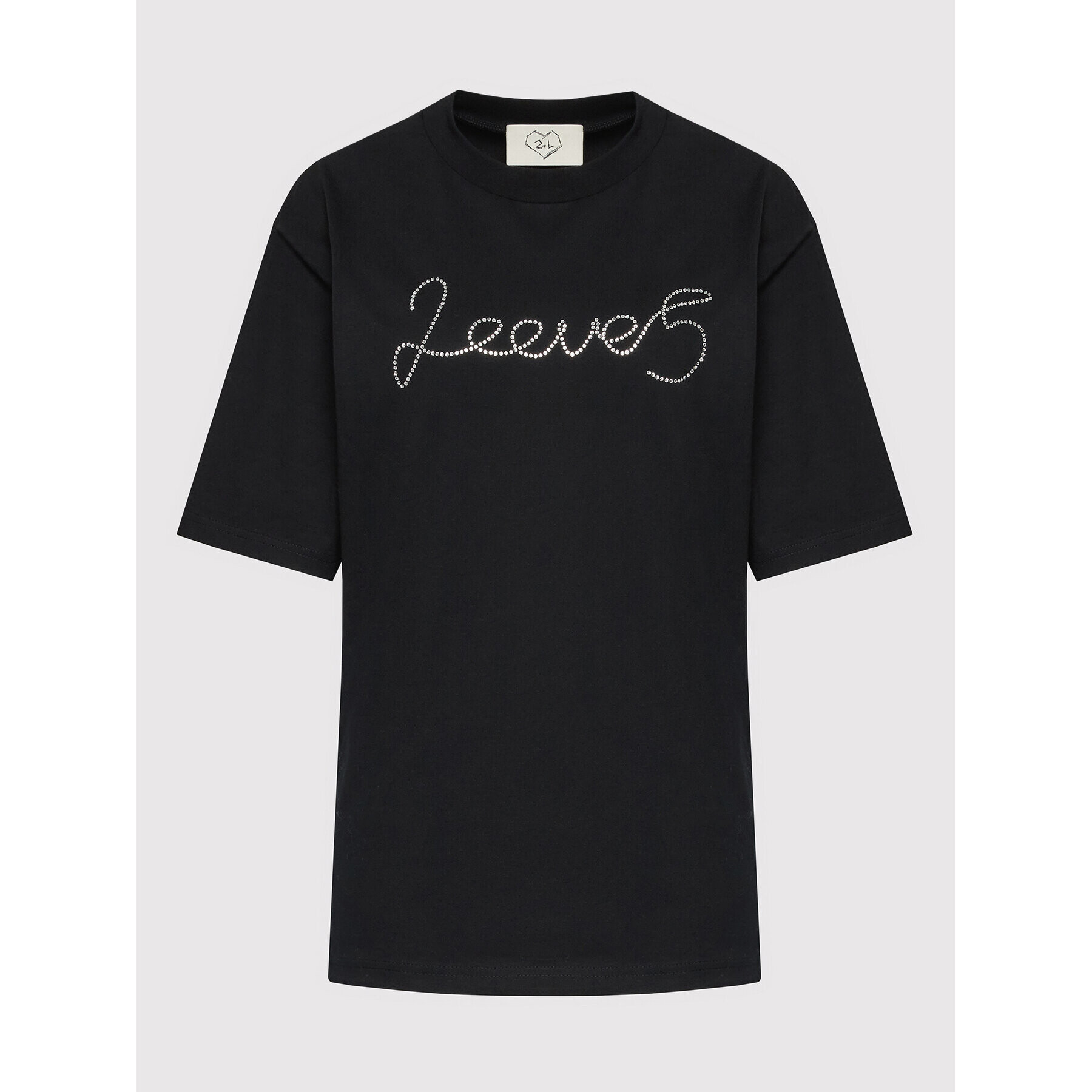 2005 Tricou Unisex X Leeves „2eeve5” Negru Regular Fit - Pled.ro