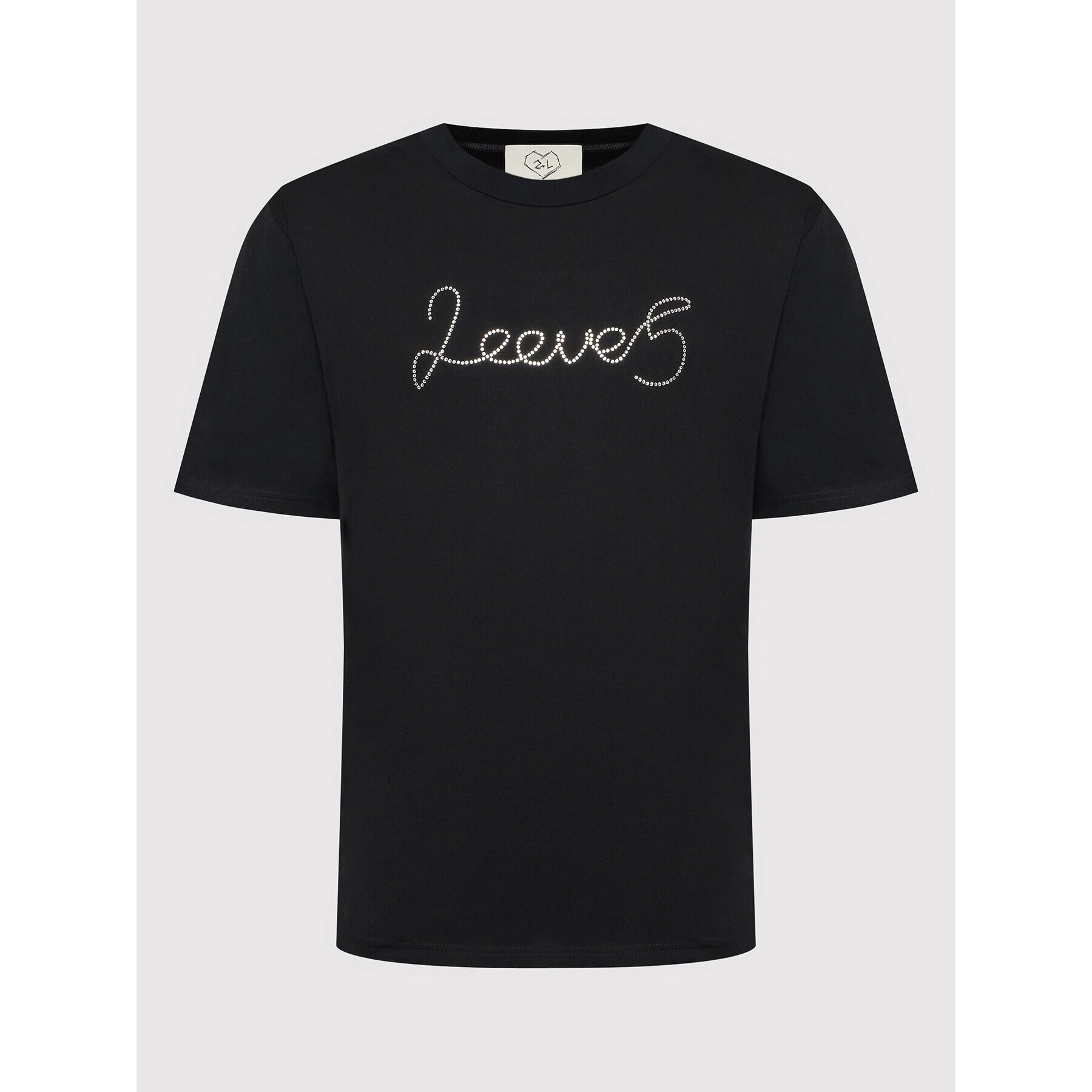 2005 Tricou Unisex X Leeves „2eeve5” Negru Regular Fit - Pled.ro