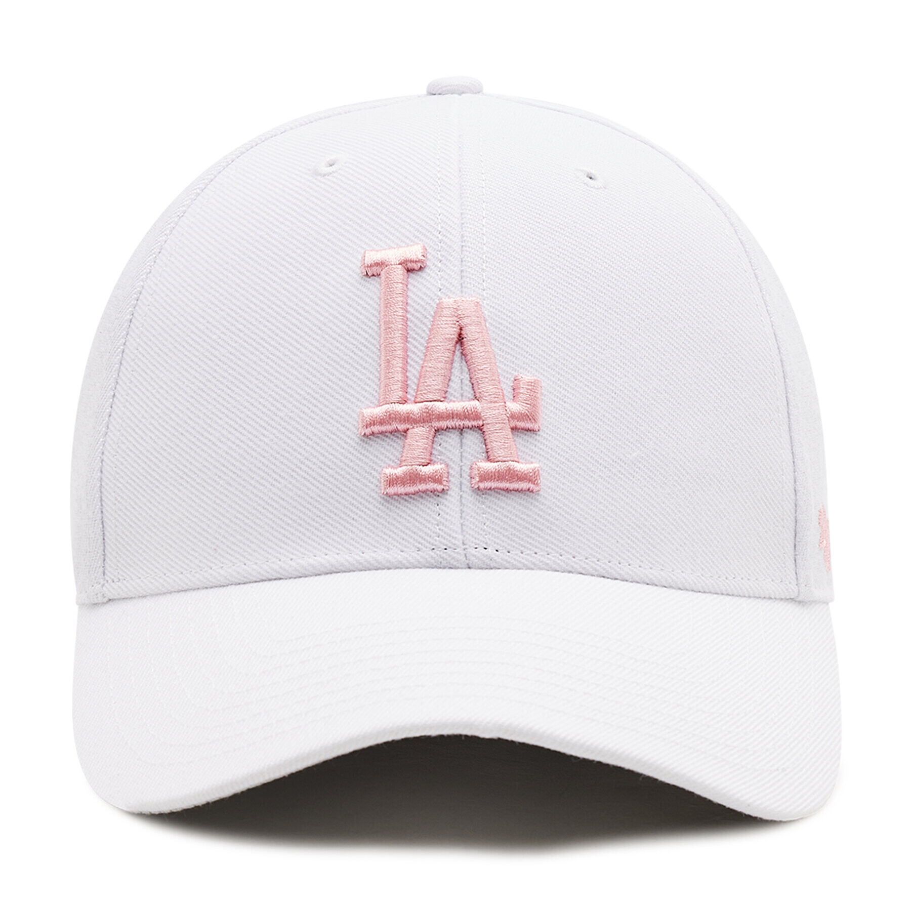 47 Brand Șapcă Los Angeles Dodgers B-MVP12WBV-WHD Alb - Pled.ro