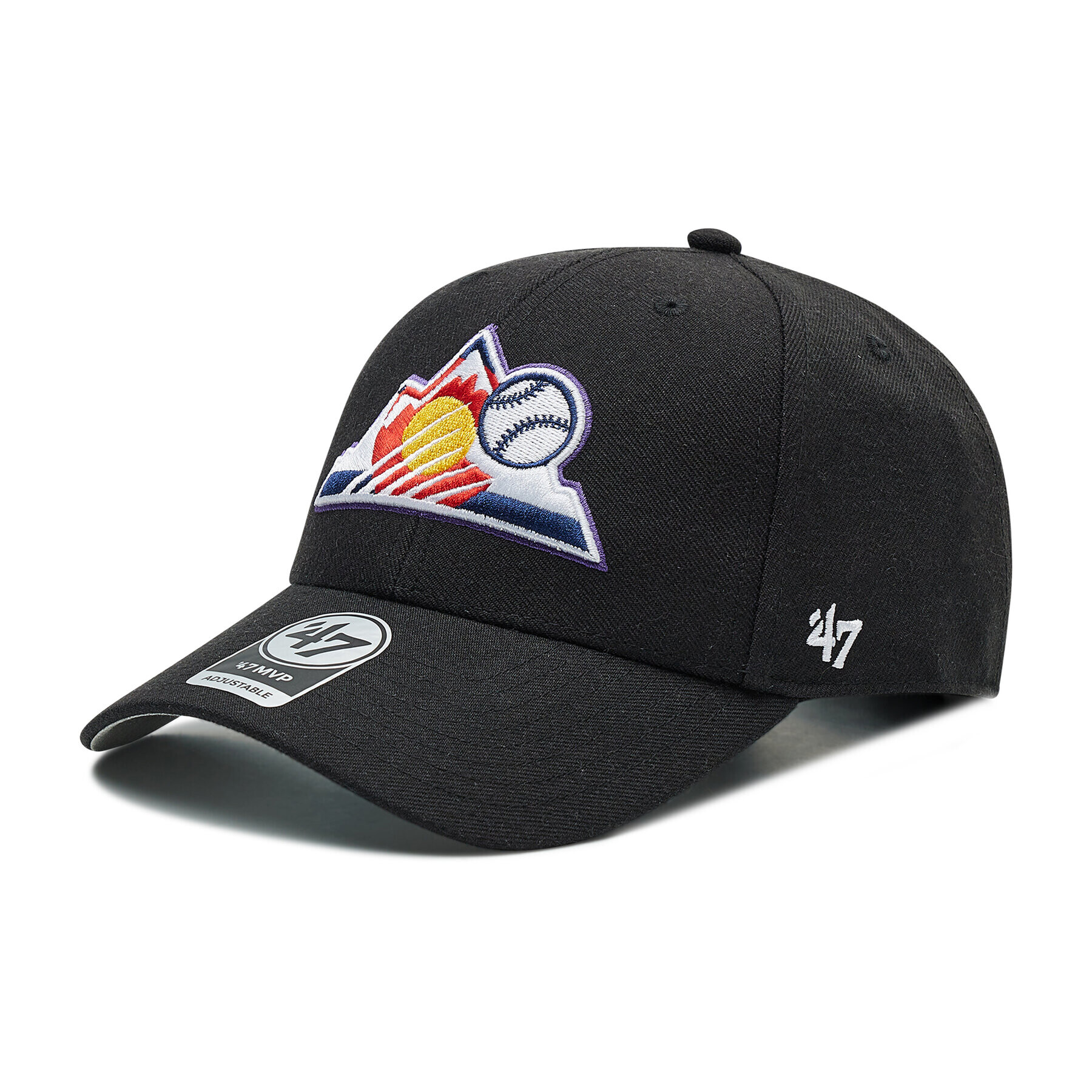 47 Brand Șapcă MLB Colorado Rockies B-MVP27WBV-BKI Negru - Pled.ro