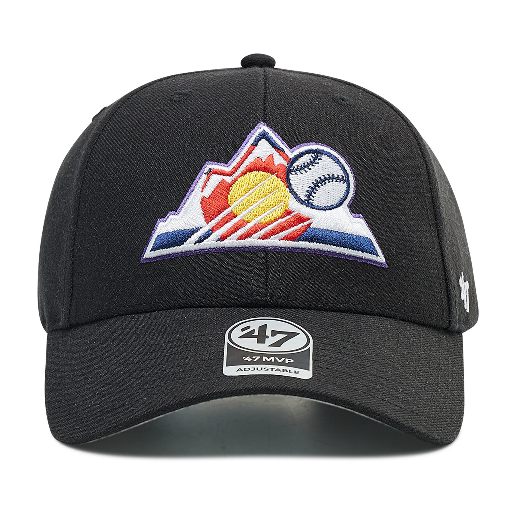 47 Brand Șapcă MLB Colorado Rockies B-MVP27WBV-BKI Negru - Pled.ro