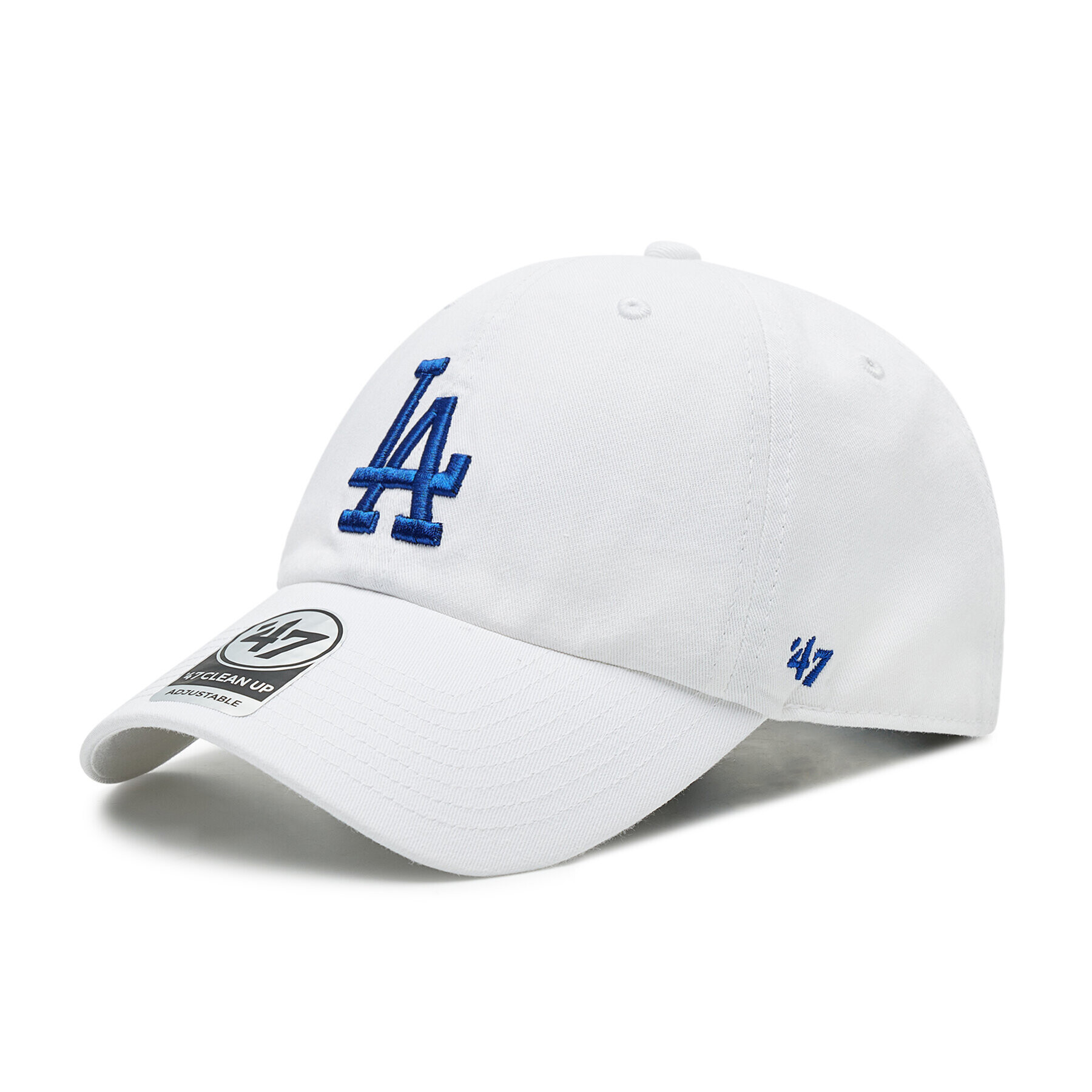 47 Brand Șapcă MLB Los Angeles Dodgers B-RGW12GWS-WHE Alb - Pled.ro