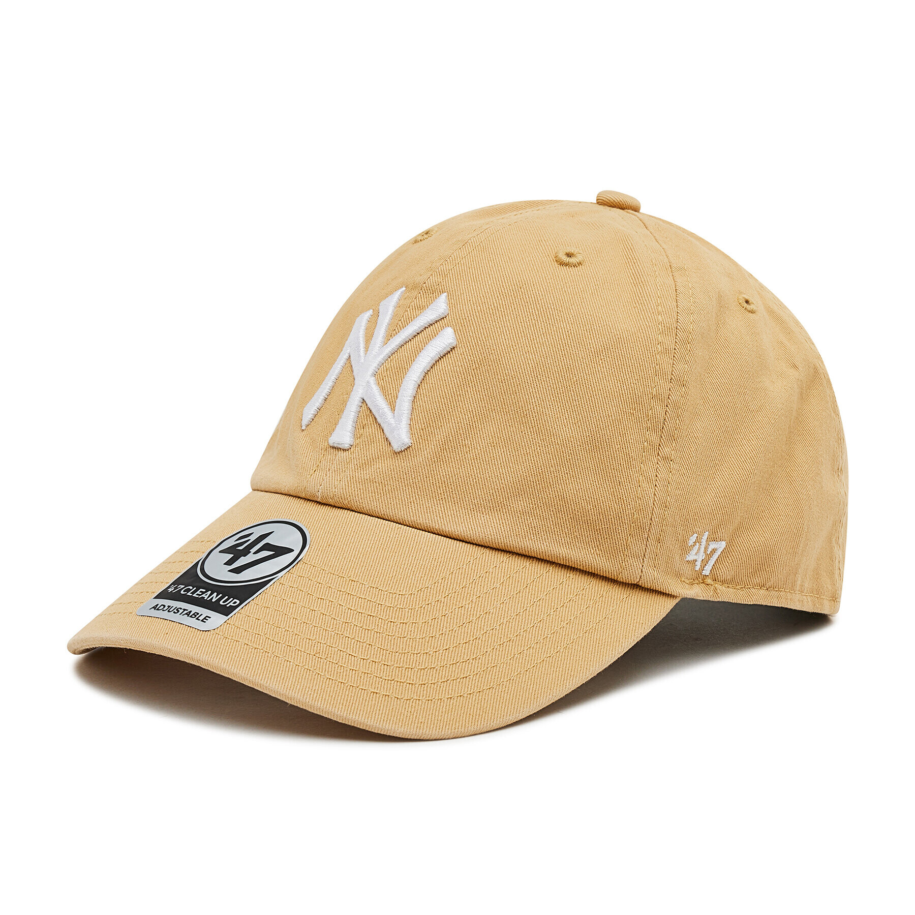 47 Brand Șapcă New York Yankees Clean Up B-RGW17GWS-LT Maro - Pled.ro