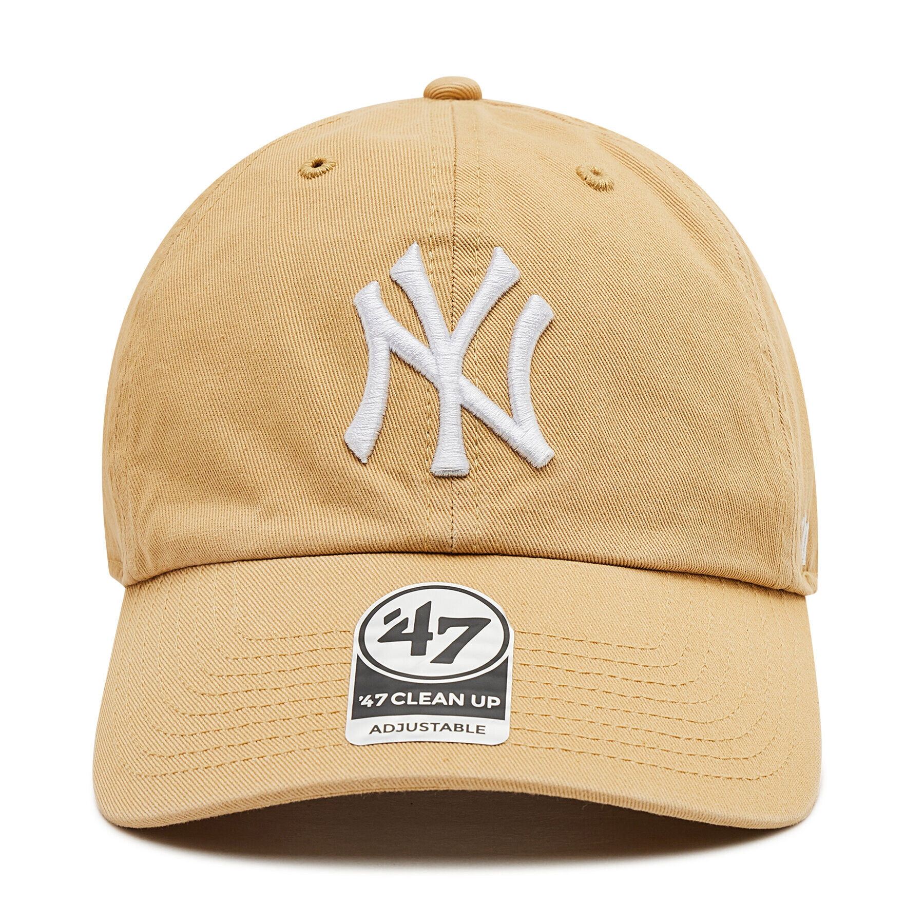 47 Brand Șapcă New York Yankees Clean Up B-RGW17GWS-LT Maro - Pled.ro